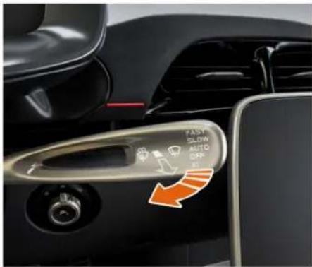 McLaren P16 (2025) - Avant de prendre le volant Lave-glace et essuie-glaces - 1