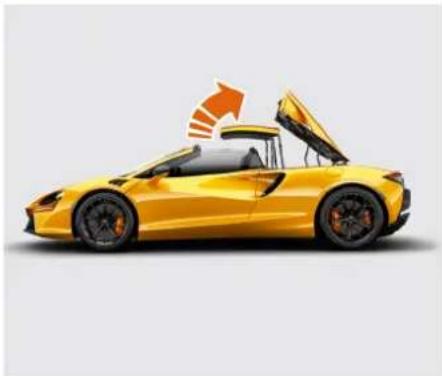 McLaren P16 (2025) - Avant de prendre le volant Ouverture et fermeture - 1