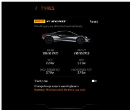 McLaren P16 (2025) - Régulateur de vitesse - 1