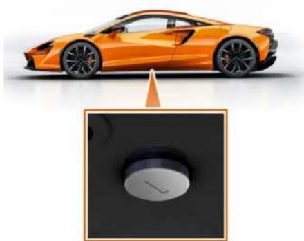 McLaren P16 (2025) - Déverrouillage - batterie déchargée - 2