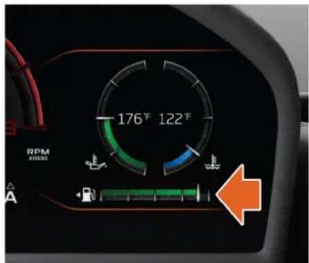 McLaren 720S (2021) - Niveau de carburant et autonomie - 1