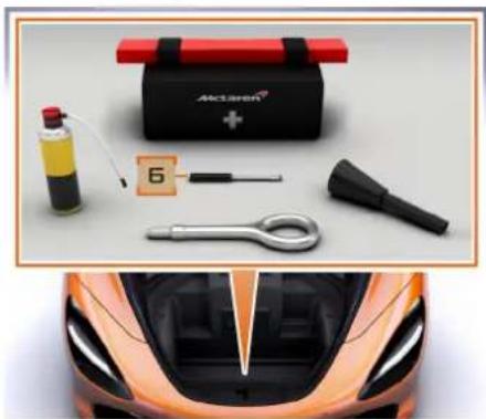 McLaren 720S (2021) - Maintenance de votre McLaren Équipement d'urgence - 3