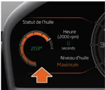 McLaren 720S (2021) - Contrôle de l'huile moteur - 1