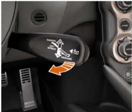 McLaren 720S (2021) - Réactivation d'une vitesse mémorisée - 1