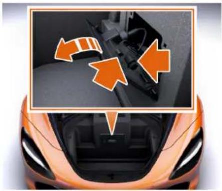 McLaren 720S (2021) - Boîtier à fusibles de la batterie - 2