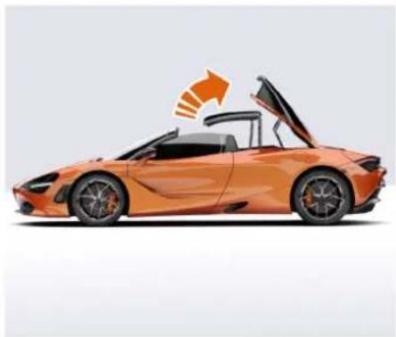 McLaren 720S (2021) - Avant de prendre le volant Ouverture et fermeture - 2