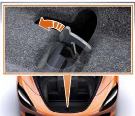 McLaren 720S (2021) - Déverrouillage et ouverture manuels - 2