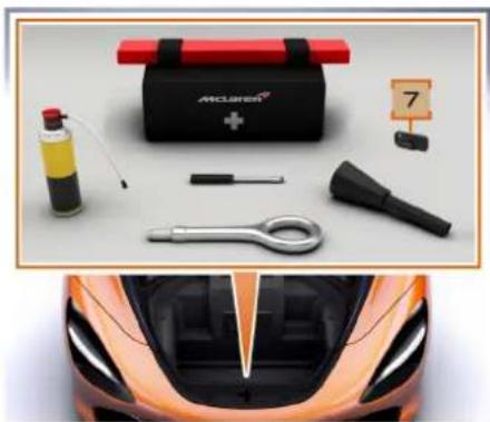 McLaren 720S (2021) - Maintenance de votre McLaren Équipement d'urgence - 1