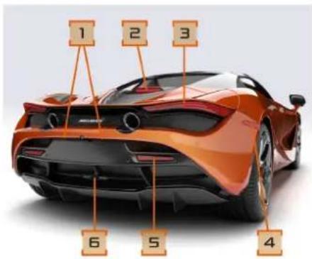McLaren 720S (2021) - Éclairage - 3