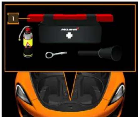 McLaren 600LT (2019) - Triangle de signalisation - 1