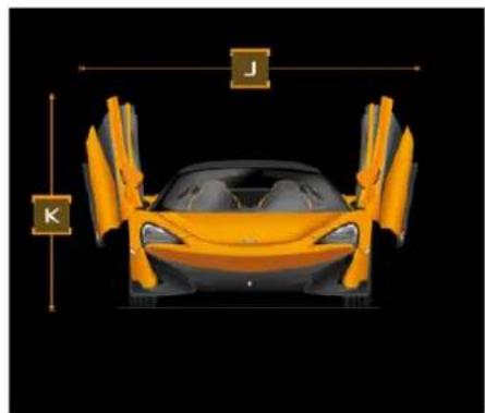 McLaren 600LT (2019) - Données et glossaire du vehicule Données - 3