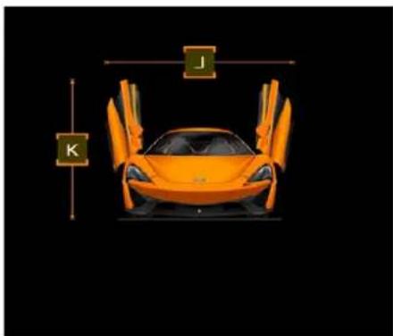 McLaren 600LT (2019) - Données et glossaire du vehicule Données - 3