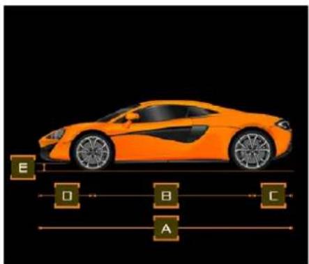 McLaren 600LT (2019) - Données et glossaire du vehicule Données - 1