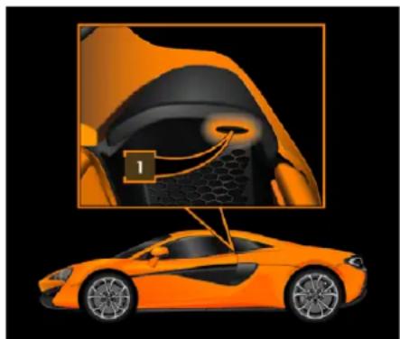 McLaren 600LT (2019) - Fermeture d'une portiere - 1