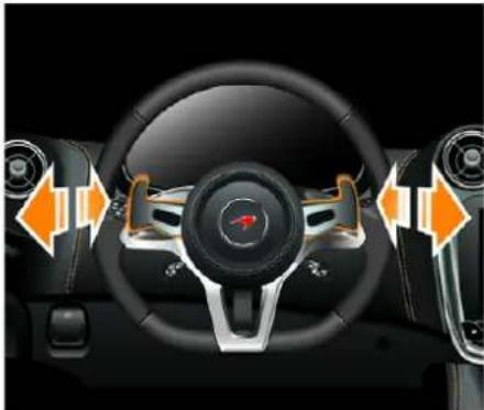 McLaren 600LT (2019) - Palettes de changement de vitesse - 1