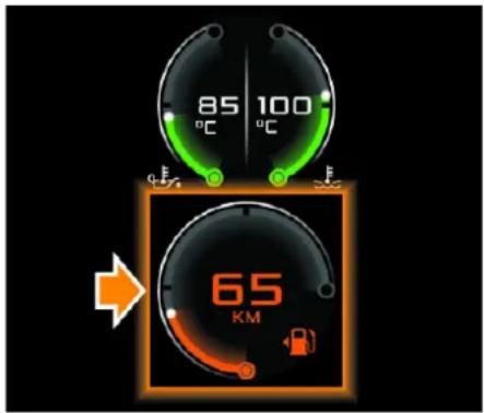 McLaren 600LT (2019) - Niveau de carburant et autonomie - 1