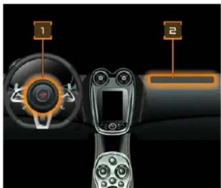 McLaren 600LT (2019) - Remplacement des coussins gonflables - 2