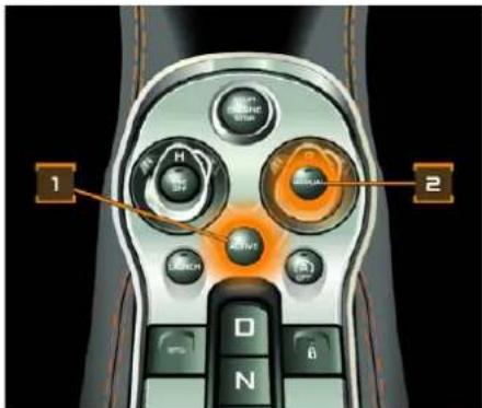 McLaren 600LT (2019) - Mode manuel / automatique - 1