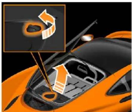 McLaren 600LT Spider (2019) - Avant de prendre le volant Ouverture et fermeture - 2