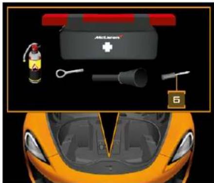 McLaren 600LT Spider (2019) - Équipement d'urgence - 1