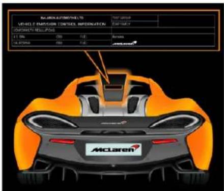 McLaren 600LT Spider (2019) - Données et glossaire du véhicule Données - 1