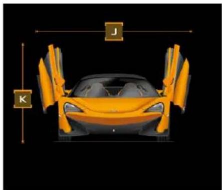 McLaren 600LT Spider (2019) - Données et glossaire du véhicule Données - 3