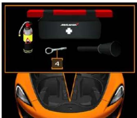 McLaren 600LT Spider (2019) - Équipement d'urgence - 3