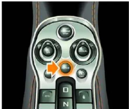 McLaren 600LT Spider (2019) - Bouton d'activation - 1