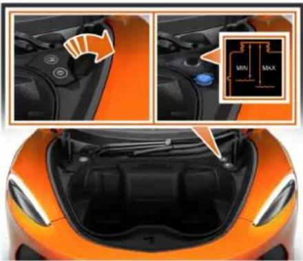 McLaren GT (2021) - フルードの補充 - 1