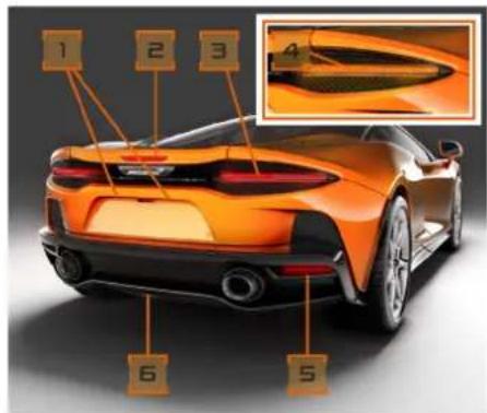 McLaren GT (2021) - ライト - 2