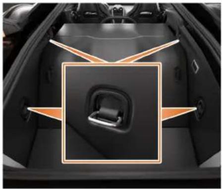 McLaren GT (2021) - リアラゲッジルームの収納 - 2