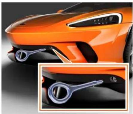 McLaren GT (2021) - 回収のためのけん引 - 1