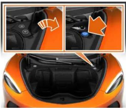 McLaren GT (2021) - フロントウィンドウォッシャーフルード - 1