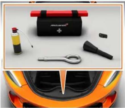 McLaren GT (2021) - フロントラゲッジルーム装備 - 1