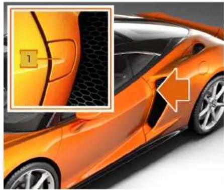 McLaren GT (2021) - ドアを開ける - 1
