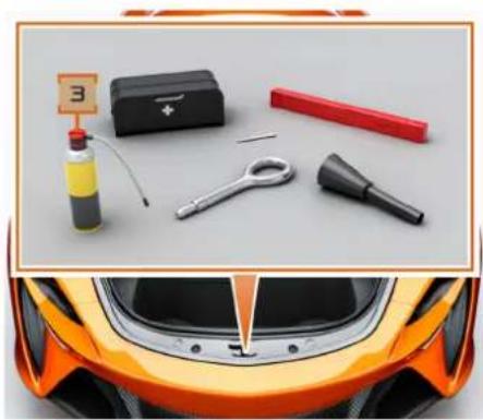 McLaren Artura (2023) - Maintenance de votre McLaren Équipement d'urgence - 3