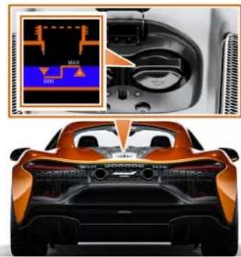 McLaren Artura (2023) - Maintenance de votre McLaren Remise à niveau des liquides - 2
