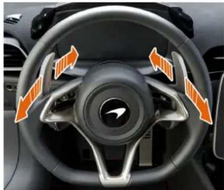 McLaren Artura (2023) - Palettes de changement de vitesse - 1