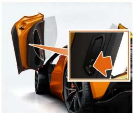 McLaren Artura (2023) - Détecteur de mouvement intérieur - 1