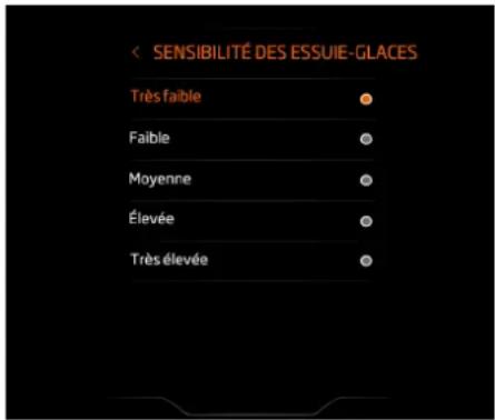 McLaren Artura (2023) - Sensibilité de l'essuie-glace - 1