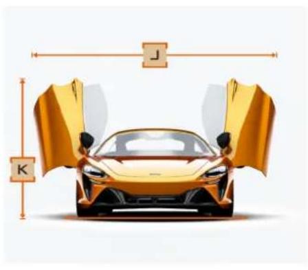 McLaren Artura (2023) - Données et glossaire du véhicule Données - 1