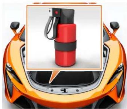 McLaren Artura (2023) - Maintenance de votre McLaren Équipement d'urgence - 2