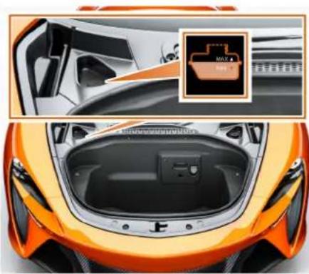 McLaren Artura (2023) - Maintenance de votre McLaren Remise à niveau des liquides - 1