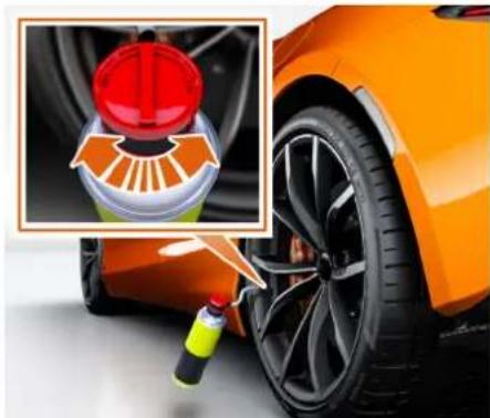 McLaren Artura (2023) - Réparation d'une crevaison - 1
