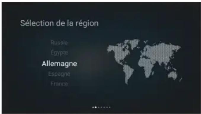 MEGASAT Royal Line V 22 Smart - Choix de la langue et de la région - 2