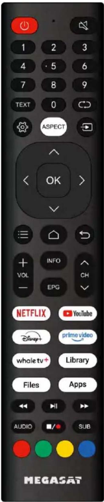 MEGASAT Royal Line V 19 Smart - Remote control - 1