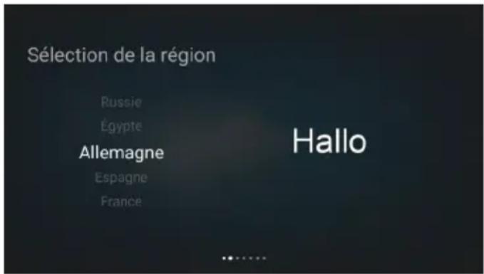 MEGASAT Royal Line V 19 Smart - Choix de la langue et de la région - 1