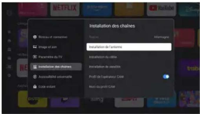 MEGASAT Royal Line V 19 Smart - Installation des kanals - 1