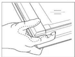 FRANKE FCO 86 H - Press to clean - cleaning the glass - 1