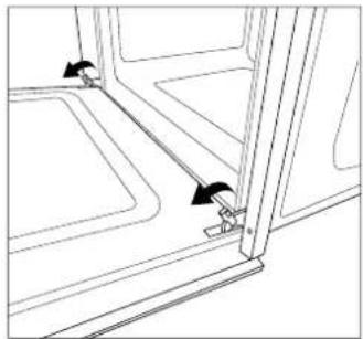 FRANKE FCO 86 H - Removing and refitting the door - 1